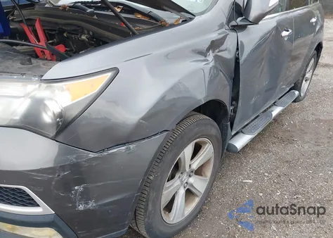 2011 Acura Mdx Technology Package z USA, uszkodzony, nr VIN 2HNYD2H41BH521635